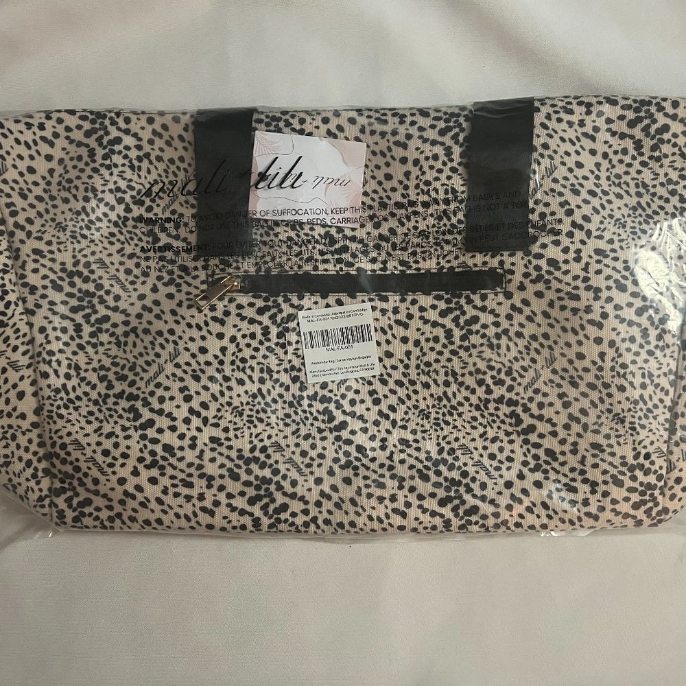 Mali & Lili Weekender Bag Leopard Print